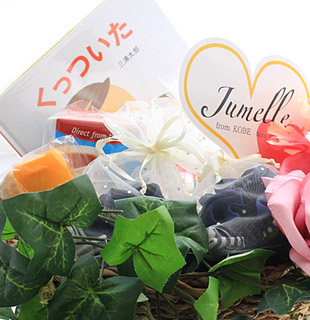 親子お揃いシュシュ専門店ジュメルオムツ入りシュシュバスケット(L)2